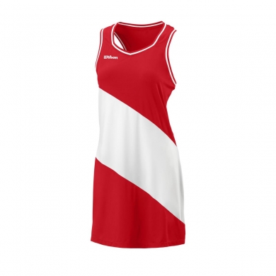 Wilson Tennis Dress Team II 2021 red/white Women